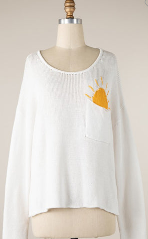 “Sunshine In My Pocket” Sweater