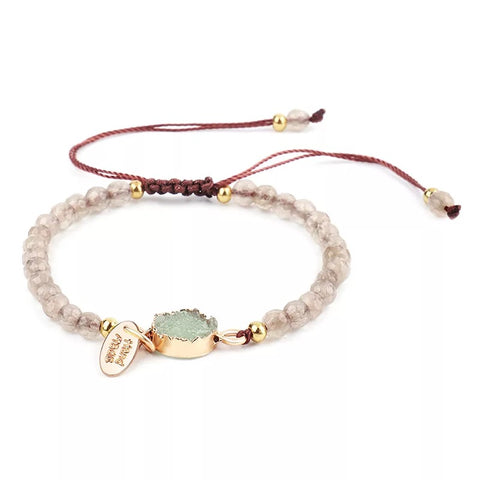 Crystal Druzy Stone Bracelet