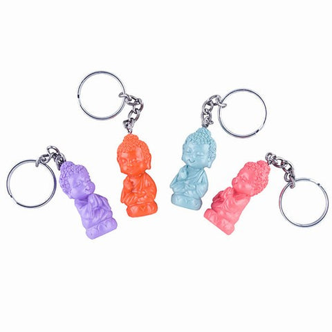 Little Buddha Key Chain: Blue